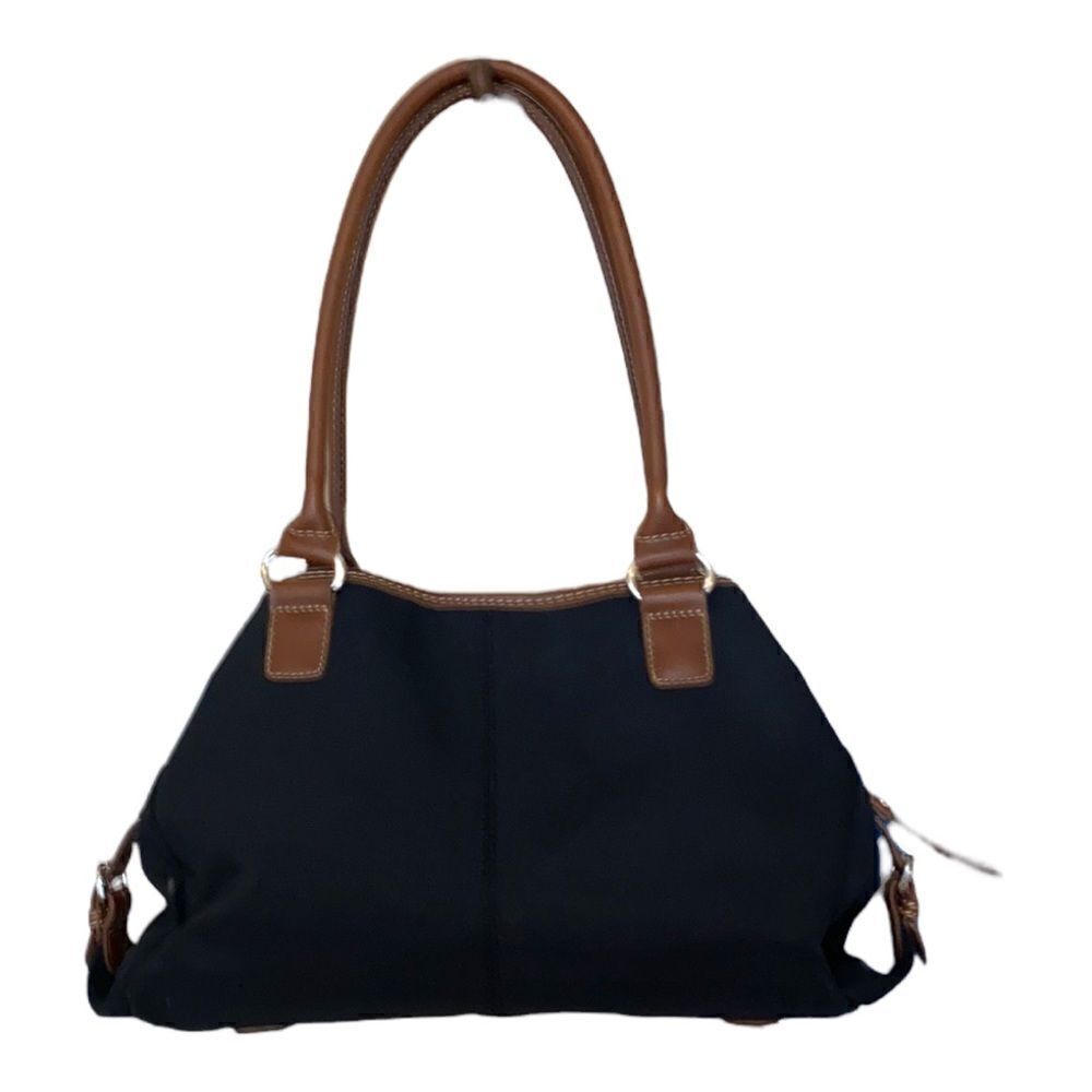 Chaps Canvas Hobo Satchel Bag - Picture 2 of 13